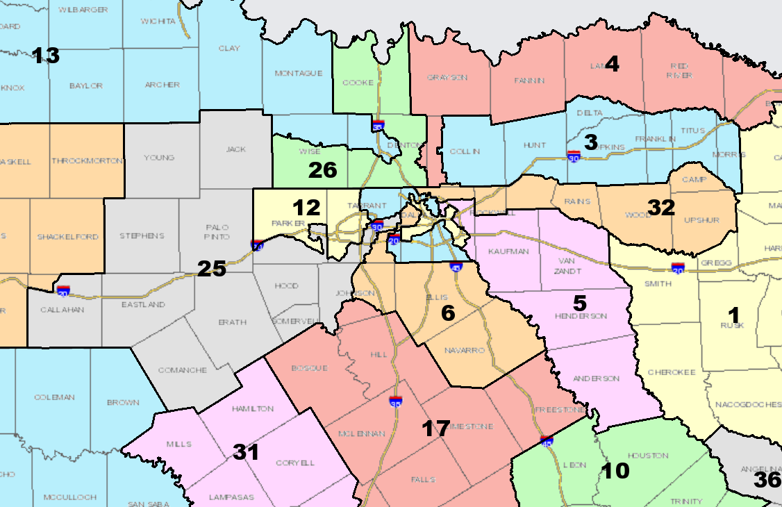 How last year's mid-decade redistricting has shaped North Texas U.S. House races this fall
