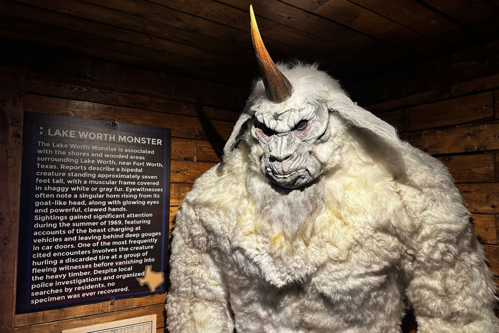 Your chances of running into the Lake Worth Monster are low... but never zero. Celebrate this local cryptid Saturday with the Fort Worth Nature Center